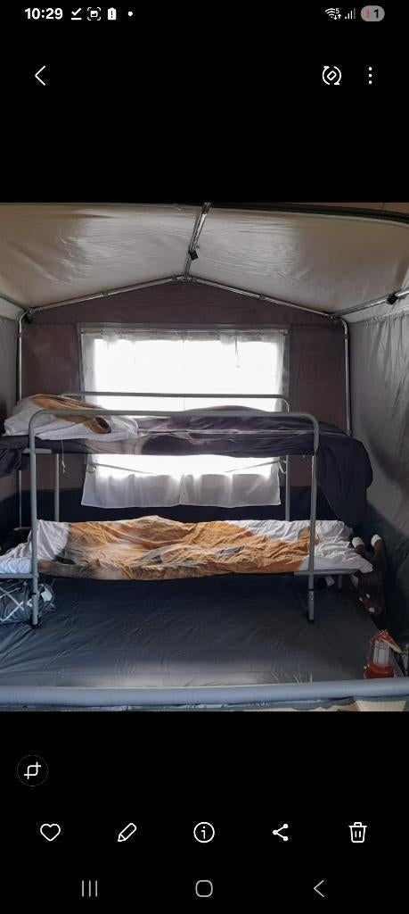 Kampa bunkie stapelbed, Ophalen of Verzenden, Zo goed als nieuw, Overige