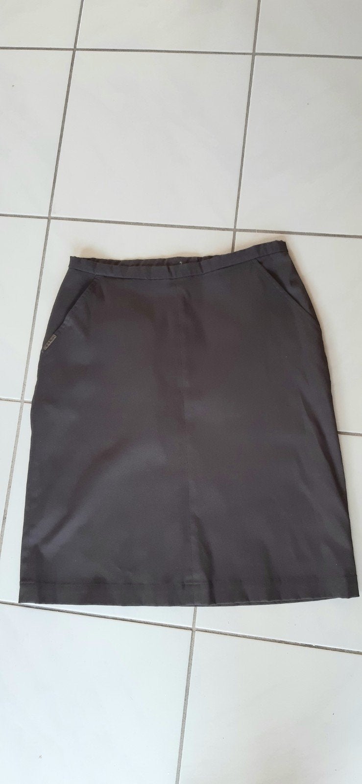 Kort rokje Calvin Klein donkerbruin-grijs W 28  ong. Maat 38, Maat 38/40 (M), Bruin, Ophalen of Verzenden, Zo goed als nieuw