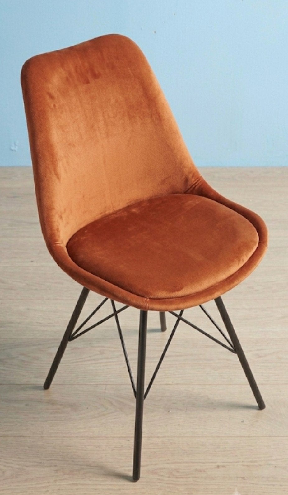 Set van 4 velours kuipstoelen, Ophalen, Zo goed als nieuw, Overige kleuren, Vier