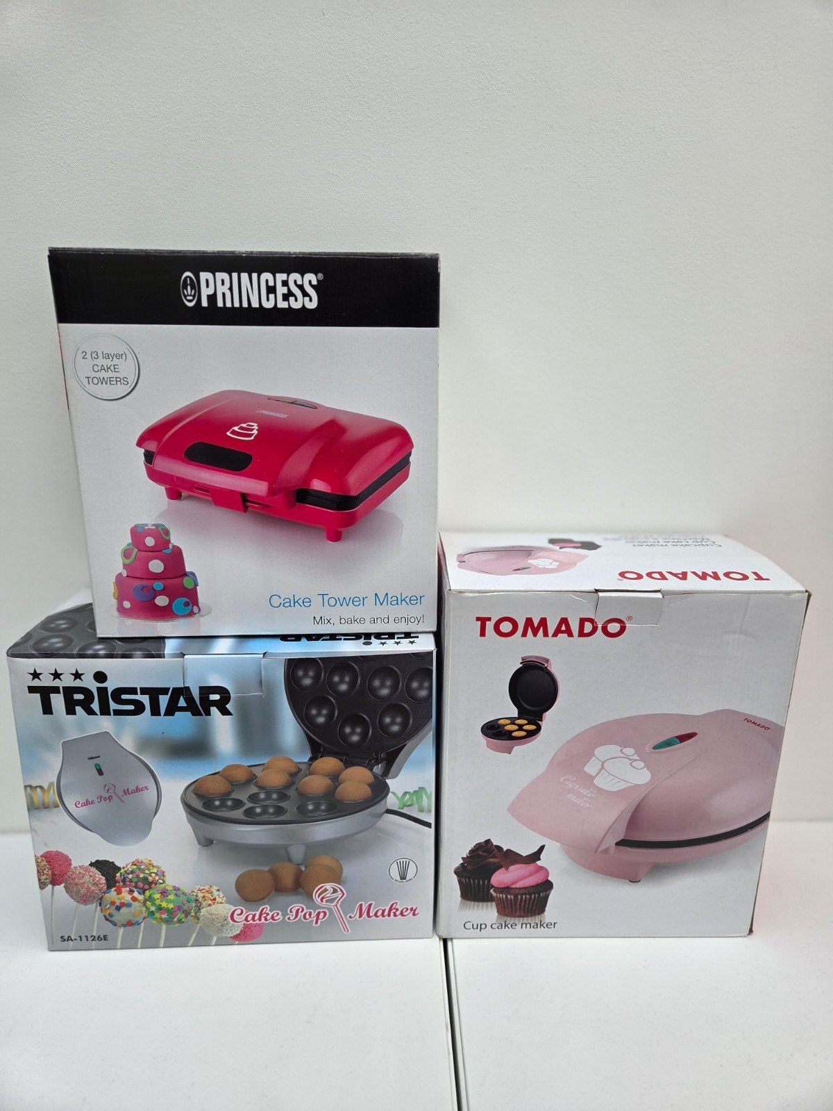 Cupcake-, cakepop- en cake tower maker, Ophalen, Nieuw, Cupcakes, Bakvorm