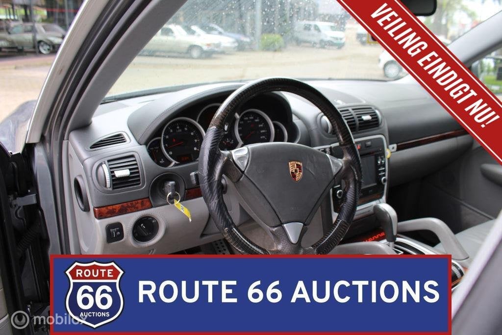 Porsche Cayenne | 2004 | Route 66 Auctions, Auto's, Porsche, Cayenne, Gebruikt, Overige carrosserieën, Zwart