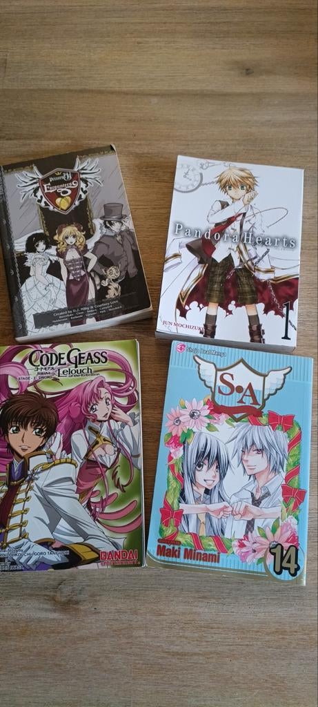 3 Engelse Manga Boeken, Ophalen of Verzenden, Gelezen