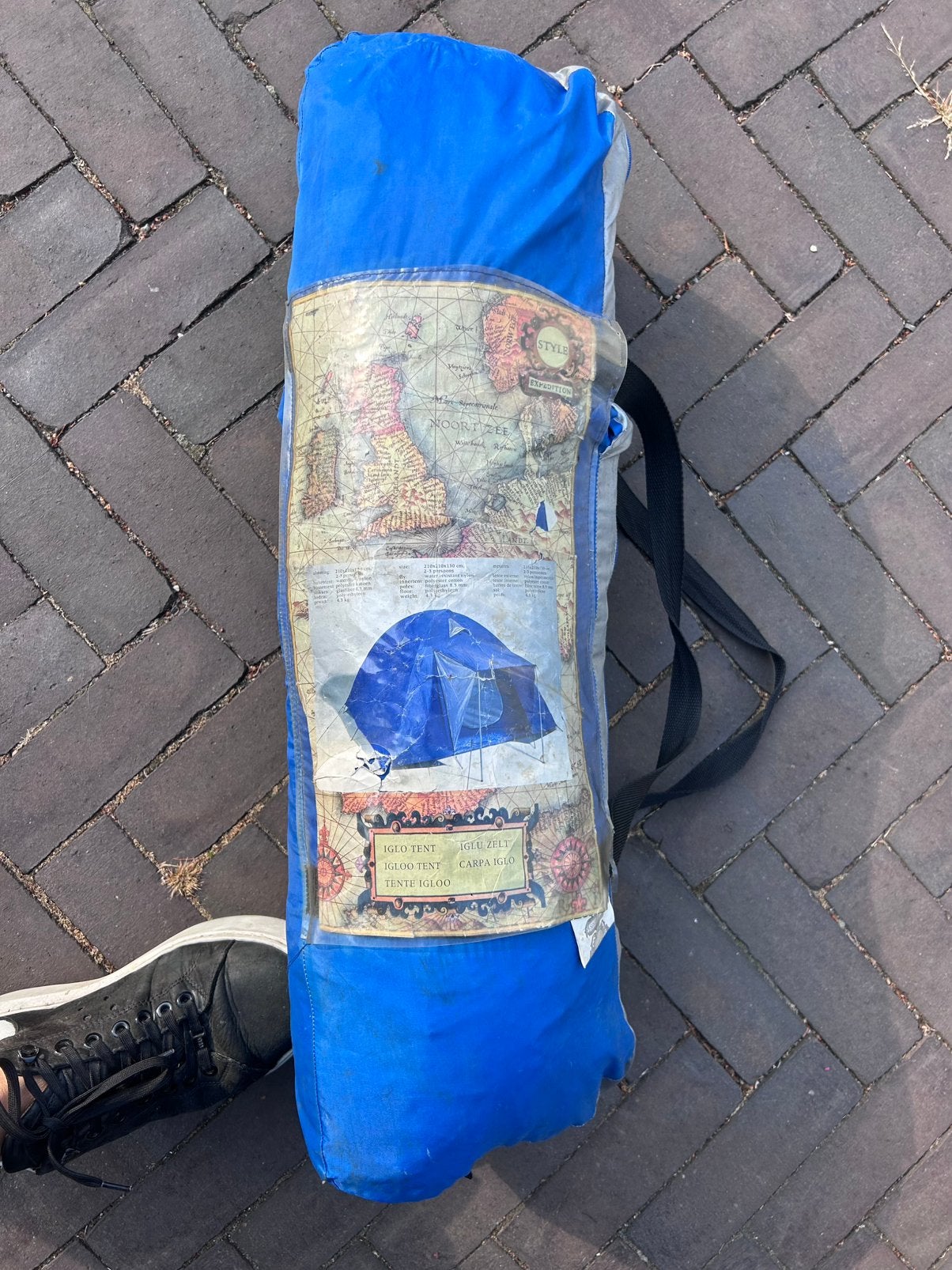 Iglo tent2.10x2.10, Ophalen of Verzenden, Gebruikt