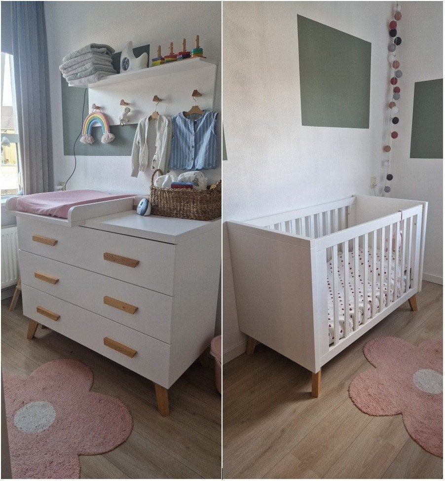 Ledikant + Commode TWF Mika, Ophalen, Gebruikt, Ledikant