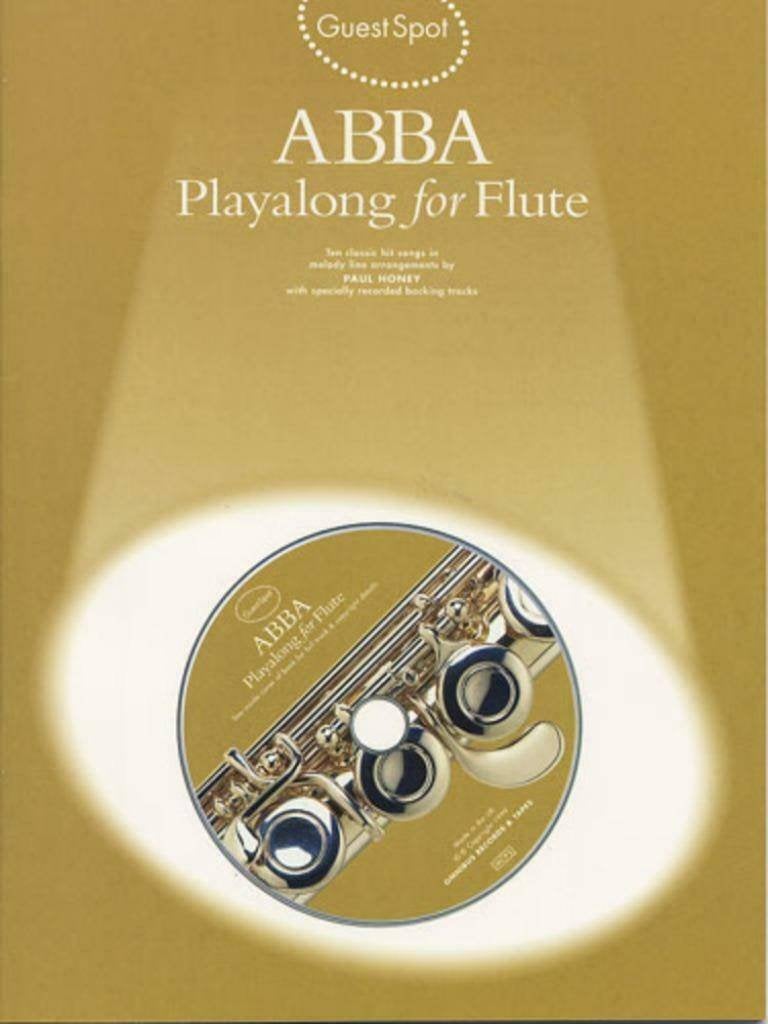 dwarsfluit-ABBA – Playalong for Flute + cd-aanrader!, Muziek en Instrumenten, Bladmuziek, Gebruikt, Dwarsfluit of Piccolo, Ophalen of Verzenden