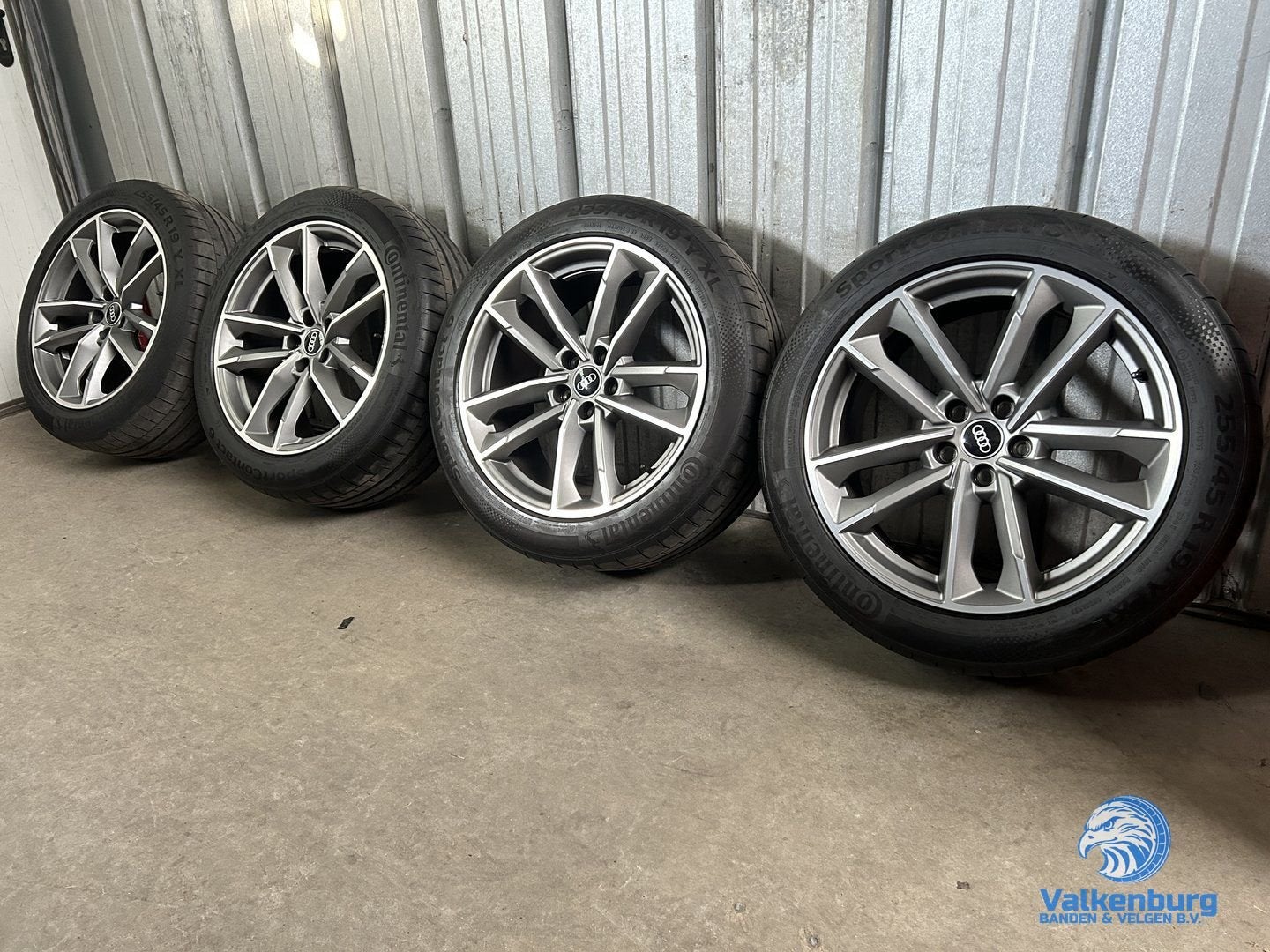 5-6mm! Originele Audi Q3 SQ3 F3 83A Audi Sport 19 inch antra, 19 inch, Gebruikt, 255 mm, -