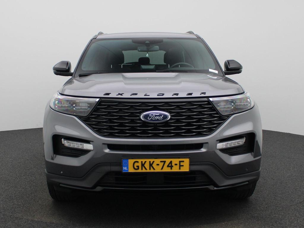 Ford Explorer 3.0 V6 EcoBoost PHEV ST-Line | PANO-SCHUIFDAK, Auto's, Ford, Automaat, 12 maanden, 14 kWh, Euro 6
