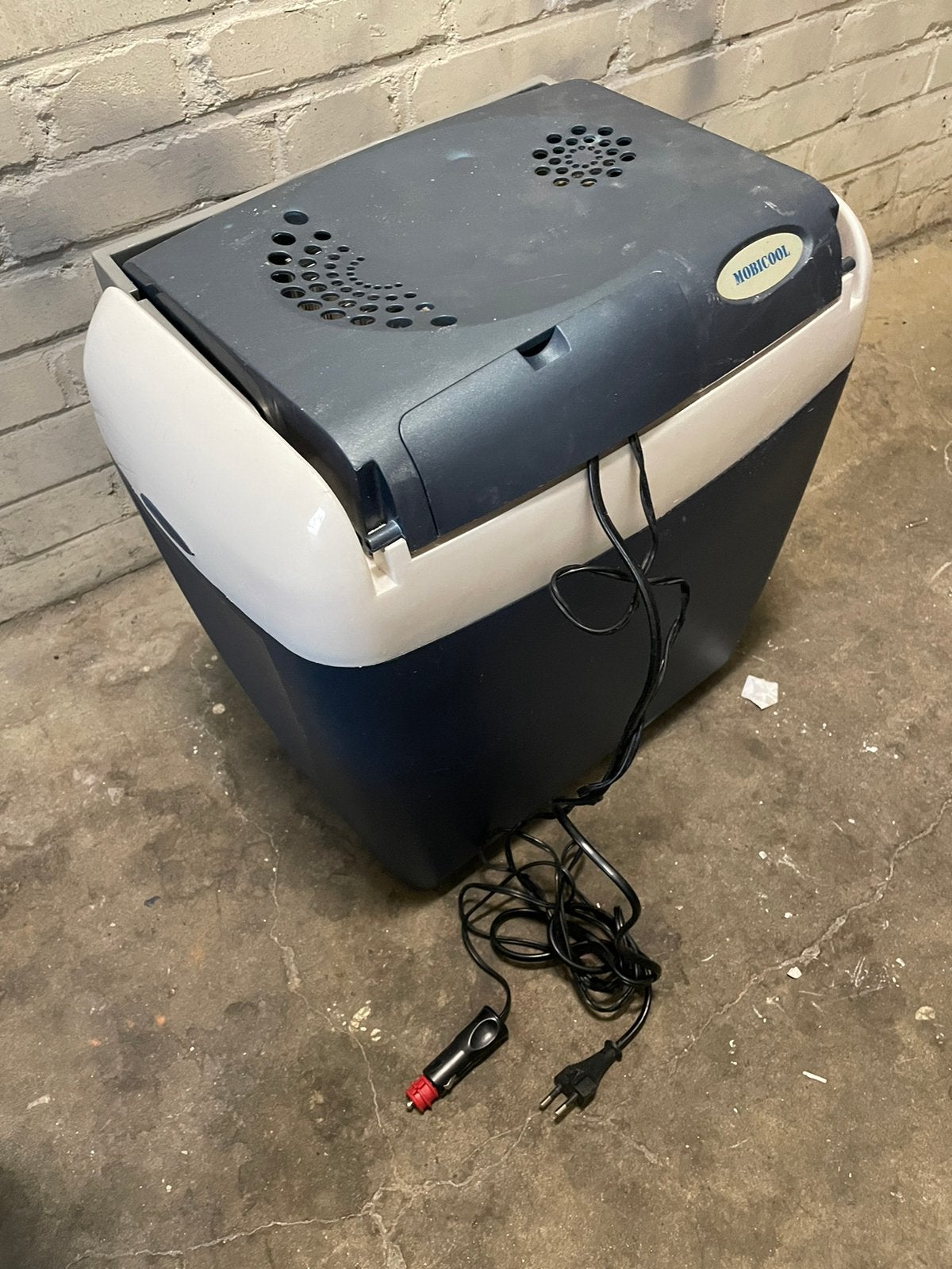Koelbox auto, Ophalen, Elektrisch