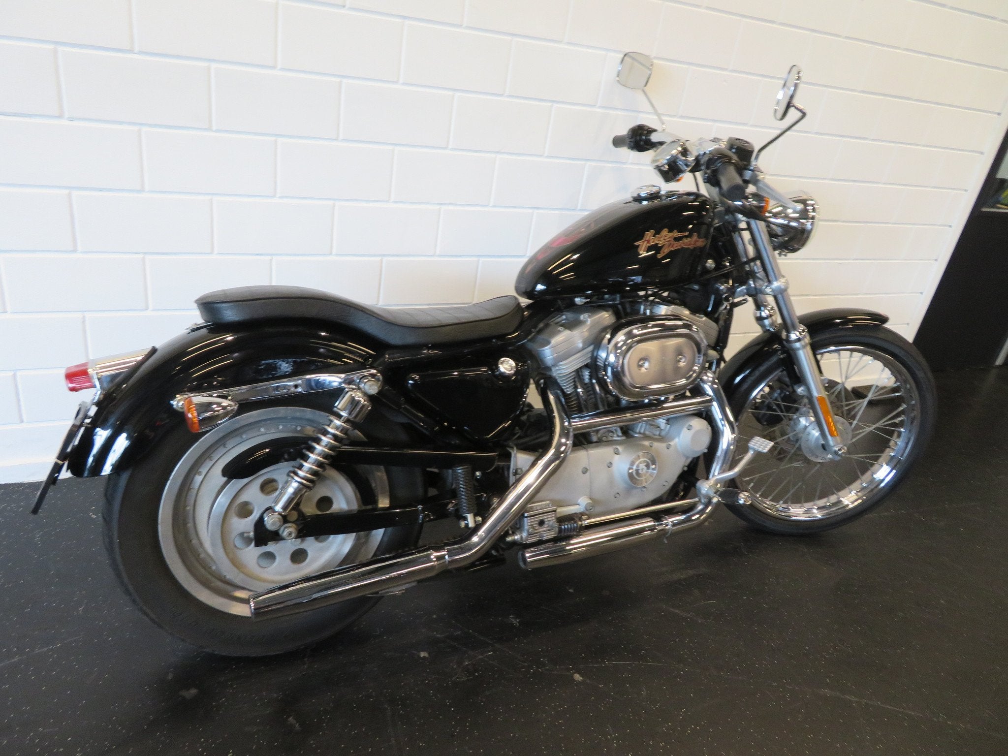 Harley-Davidson XL 883 SPORTSTER STOERE MACHINE! (bj 2002), Motoren, Chopper, Gebruikt, Bedrijf