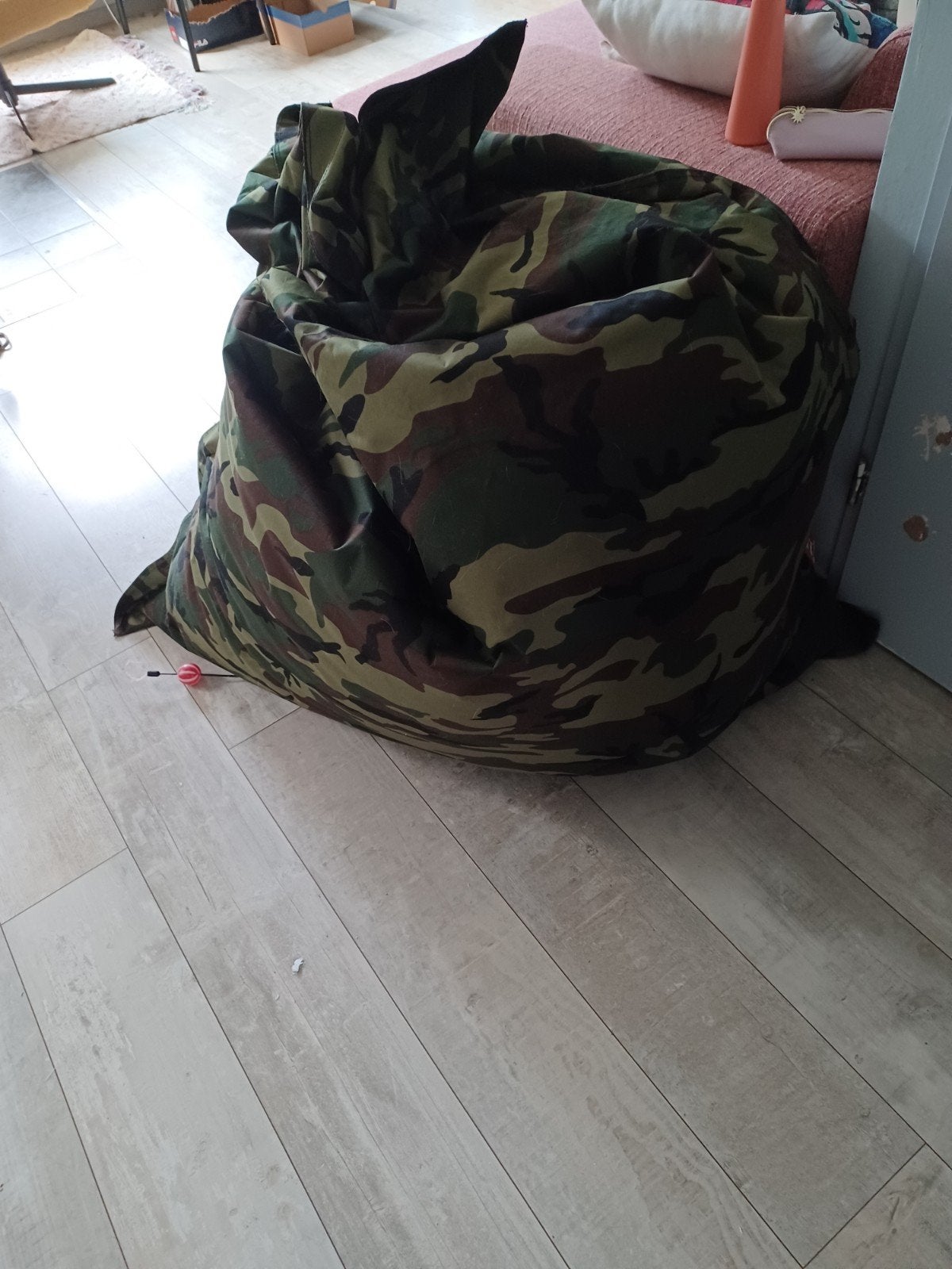Fatboy Zitzak Camouflage - 160x130 cm, Ophalen, Gebruikt, Overige kleuren, Zitzak