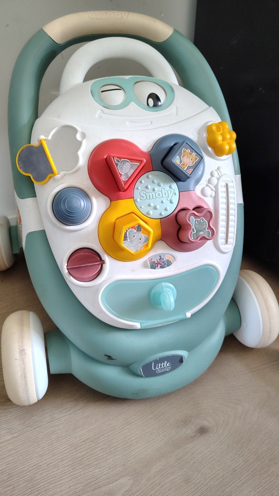 Babywalker Smoby, Kinderen en Baby's, Ophalen, Zo goed als nieuw, Duwvoertuig
