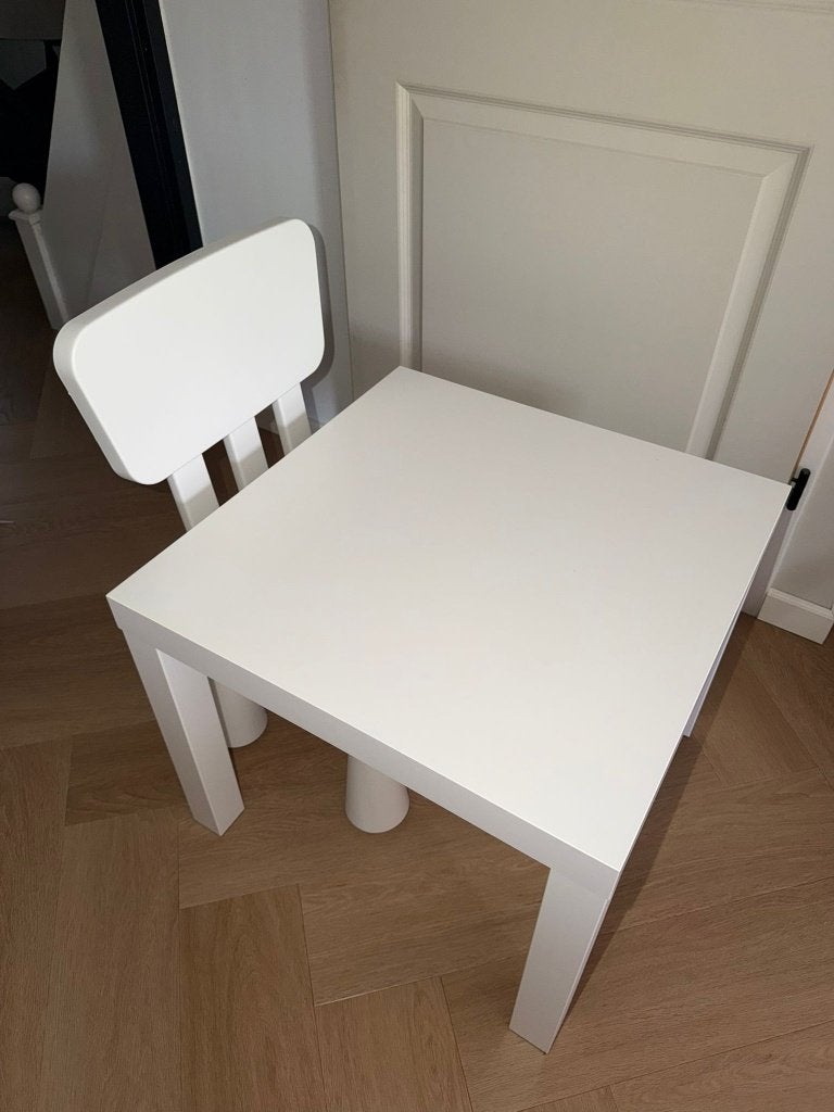 Kindertafel met stoel, Ophalen, Zo goed als nieuw, Tafel(s) en Stoel(en)