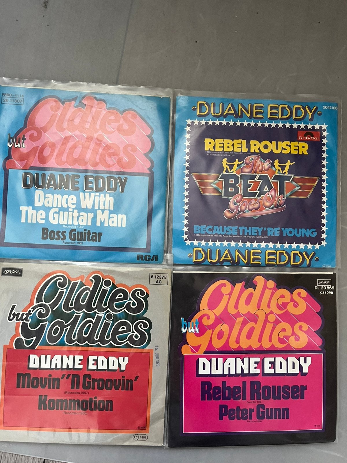Duane Eddy-dubbelhit singles, Verzenden, Zo goed als nieuw, Overige genres