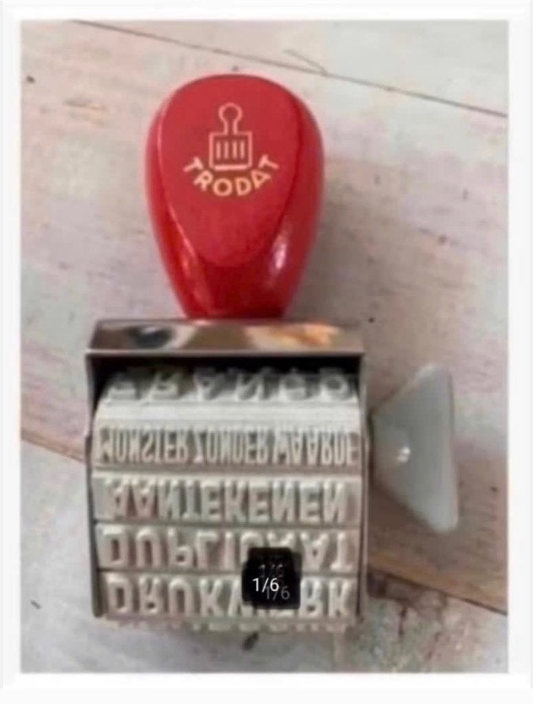3 x nieuwe “Brocante” stempels, prijs per drie stuks, Nieuw, Ophalen of Verzenden, X, X