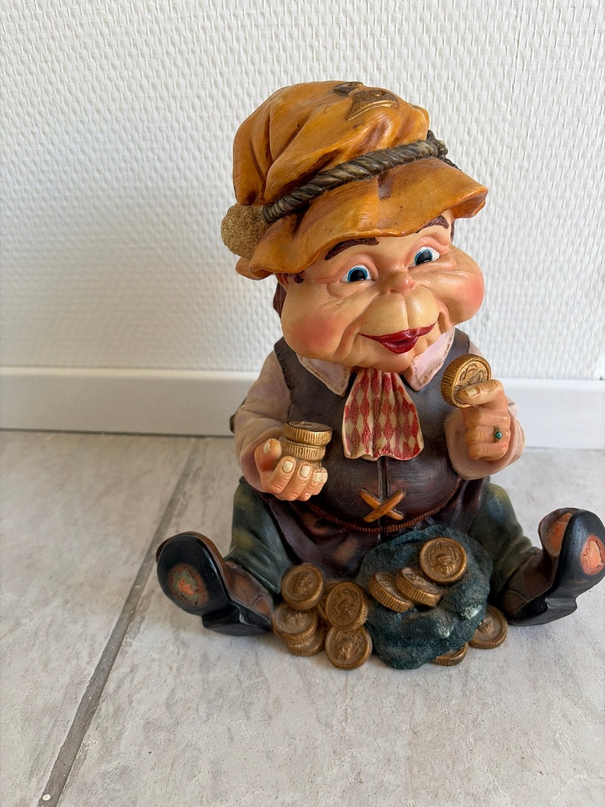 Spaarpot laaf met munten - The Leaf Collection, Ophalen of Verzenden, Zo goed als nieuw, Overige materialen, Strip- of Tekenfilmfiguur