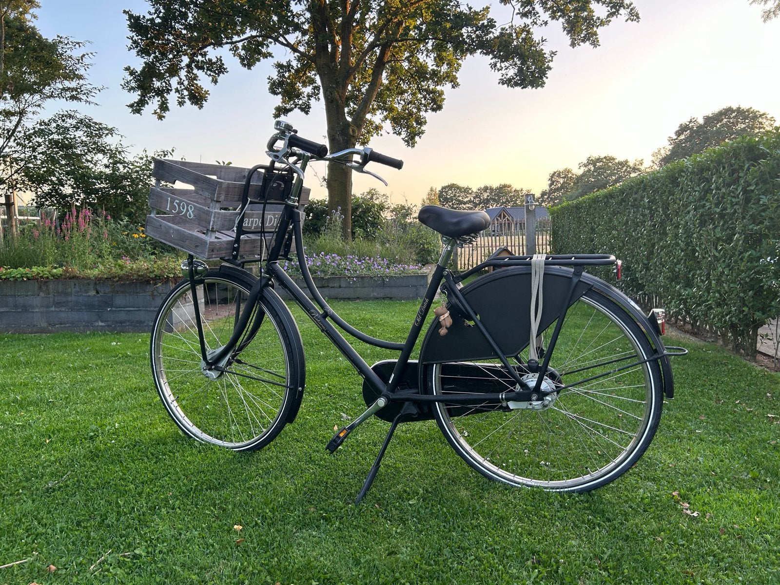 Gazelle Transportfiets Dames - Zwart - Frame 50cm, Gebruikt, Versnellingen, Ophalen of Verzenden, 50 tot 53 cm