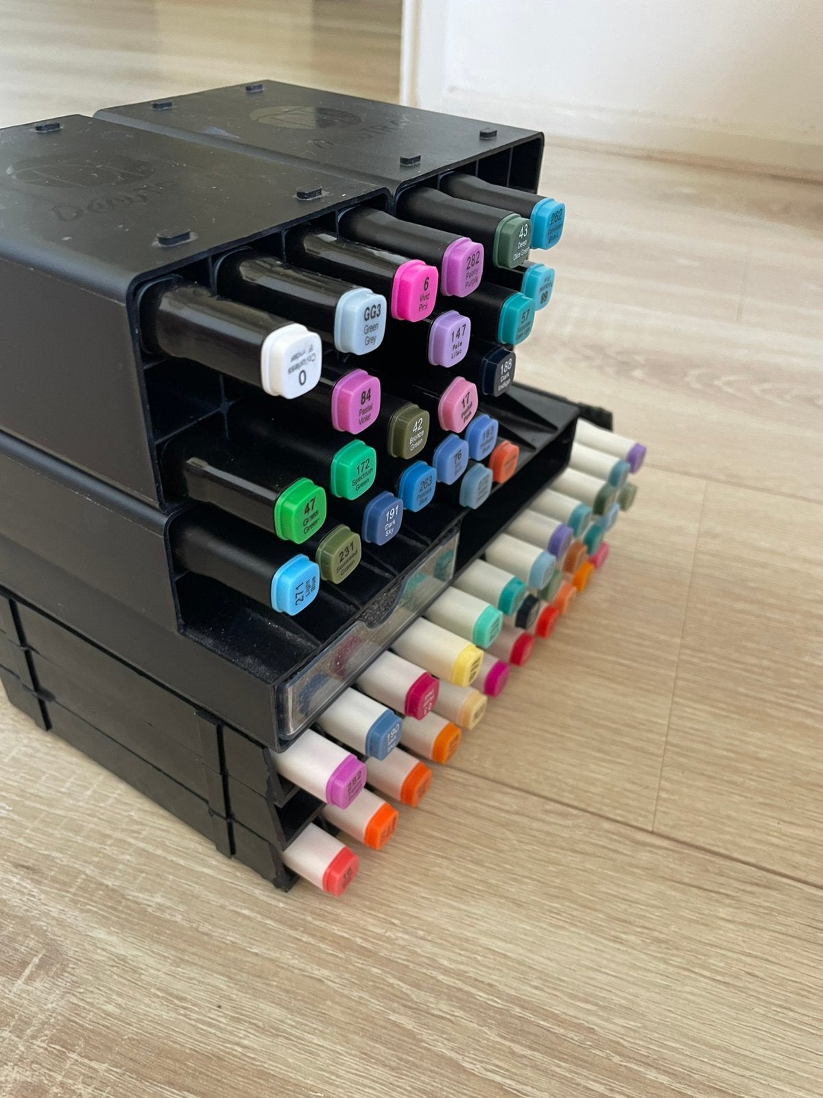 Twinmarkers en aquamarkers, Ophalen, Gebruikt, Potlood of Stift