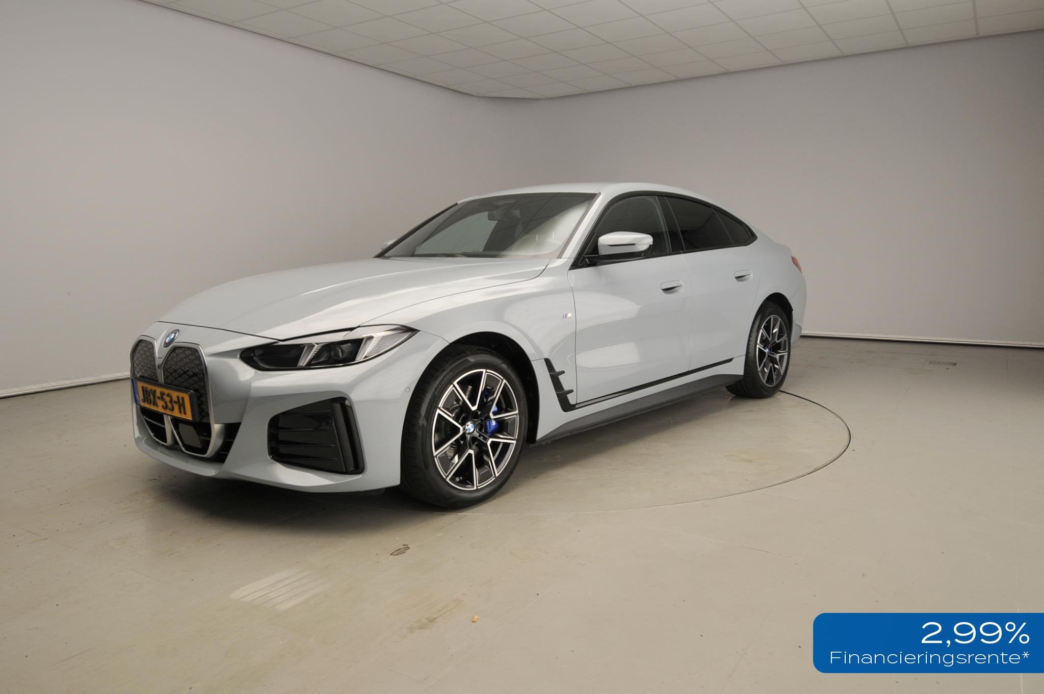 BMW i4 Gran Coupé eDrive35 | M-Sportpakket | LED | Leder |, Auto's, Dealer onderhouden, Gebruikt, Met garantie (alle), 420 min