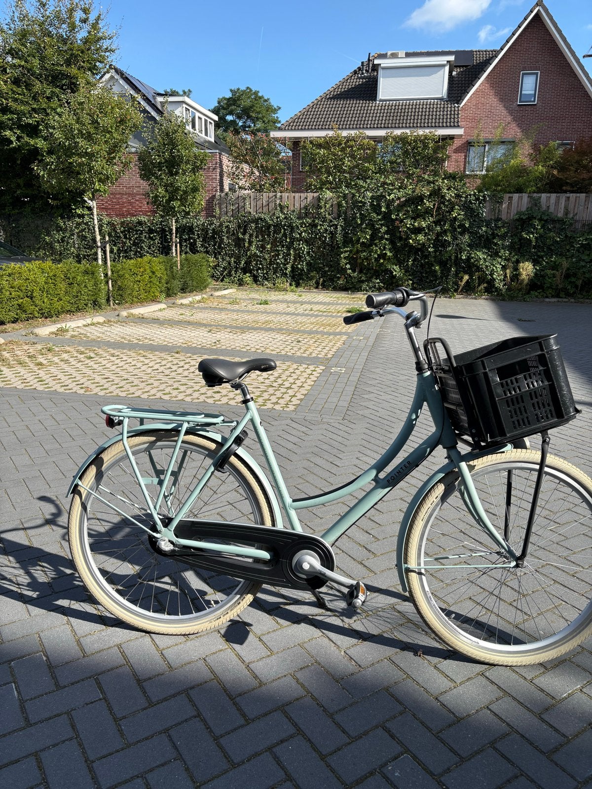 Pointer stadsfiets met 3 versnellingen en terugtraprem, Fietsen en Brommers, Terugtraprem, Gebruikt, Versnellingen, Ophalen