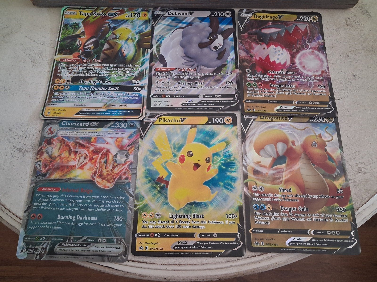 6 XXL pokemon kaarten nieuw, Ophalen, Nieuw, Meerdere kaarten