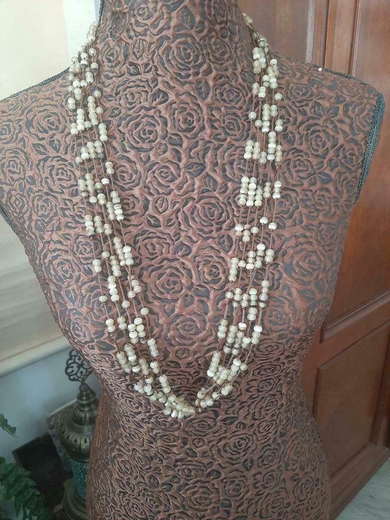 Nieuw!Indonesie/Prachtige&aparte ketting/hoorn/handgemaakt, Ophalen of Verzenden, Nieuw, Steen of Mineraal