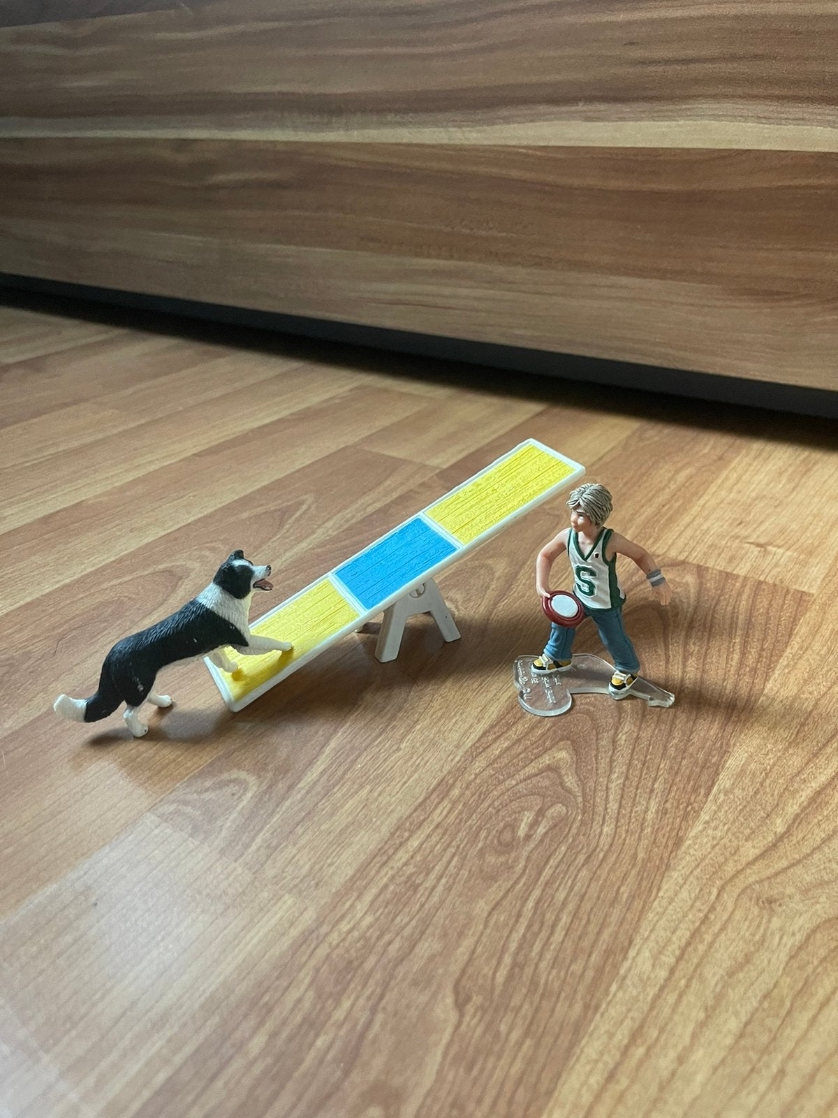 Schleich honden set, Ophalen