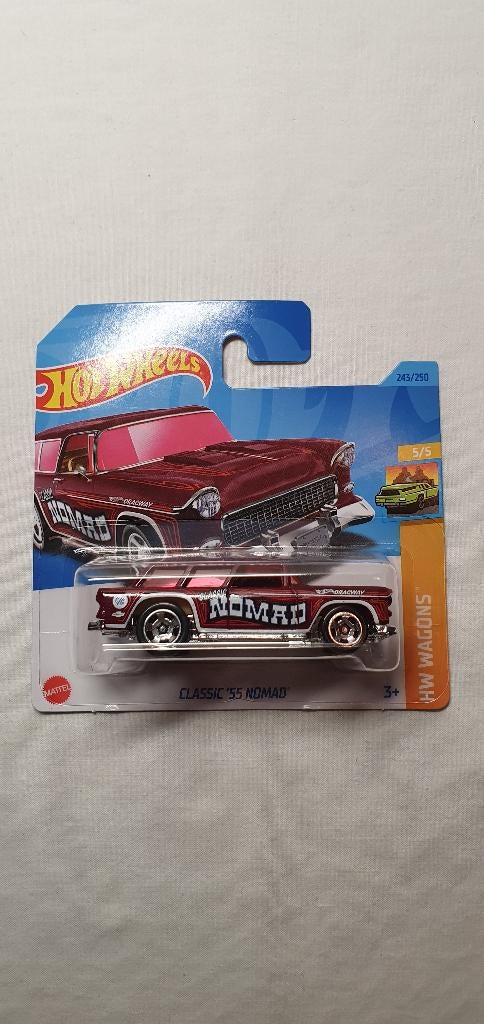 Hot Wheels classic 55 Chevy nomad, Ophalen of Verzenden, Nieuw, Auto
