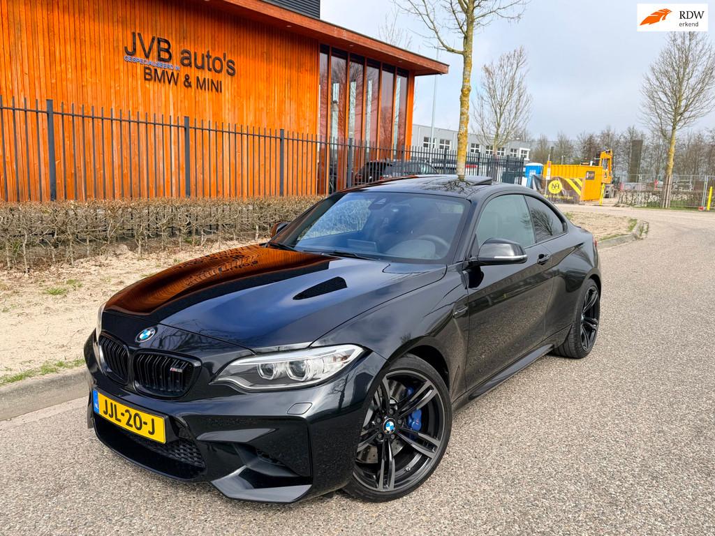 BMW 2-serie Coupé M2 DCT, 1e eigenaar, Schuifdak, memory, H, Achterwielaandrijving, Gebruikt, Zwart, 4 stoelen