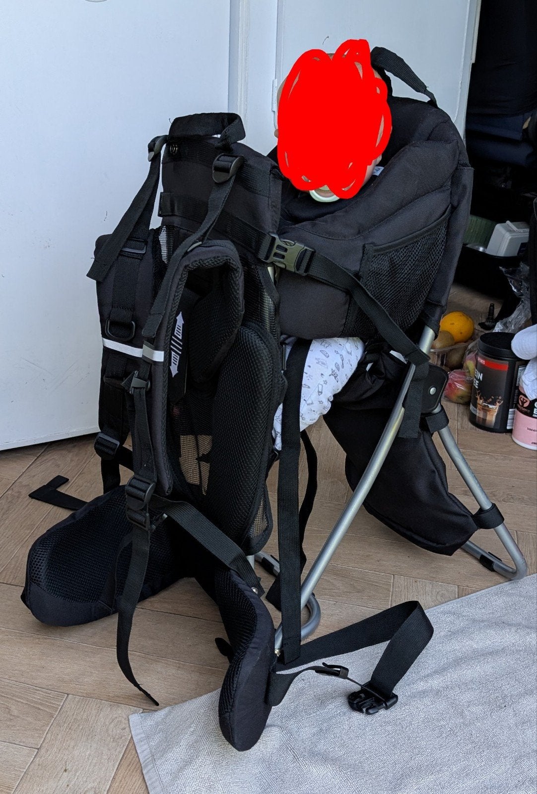 Baby draagrugzak ongebruikt, lichtgewicht, Ophalen of Verzenden, Nieuw, Rug, Overige merken