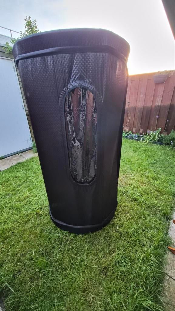 Draagbare Pod Sauna - Perfect voor Balkon/Tuin, Ophalen of Verzenden, Zo goed als nieuw, Complete sauna