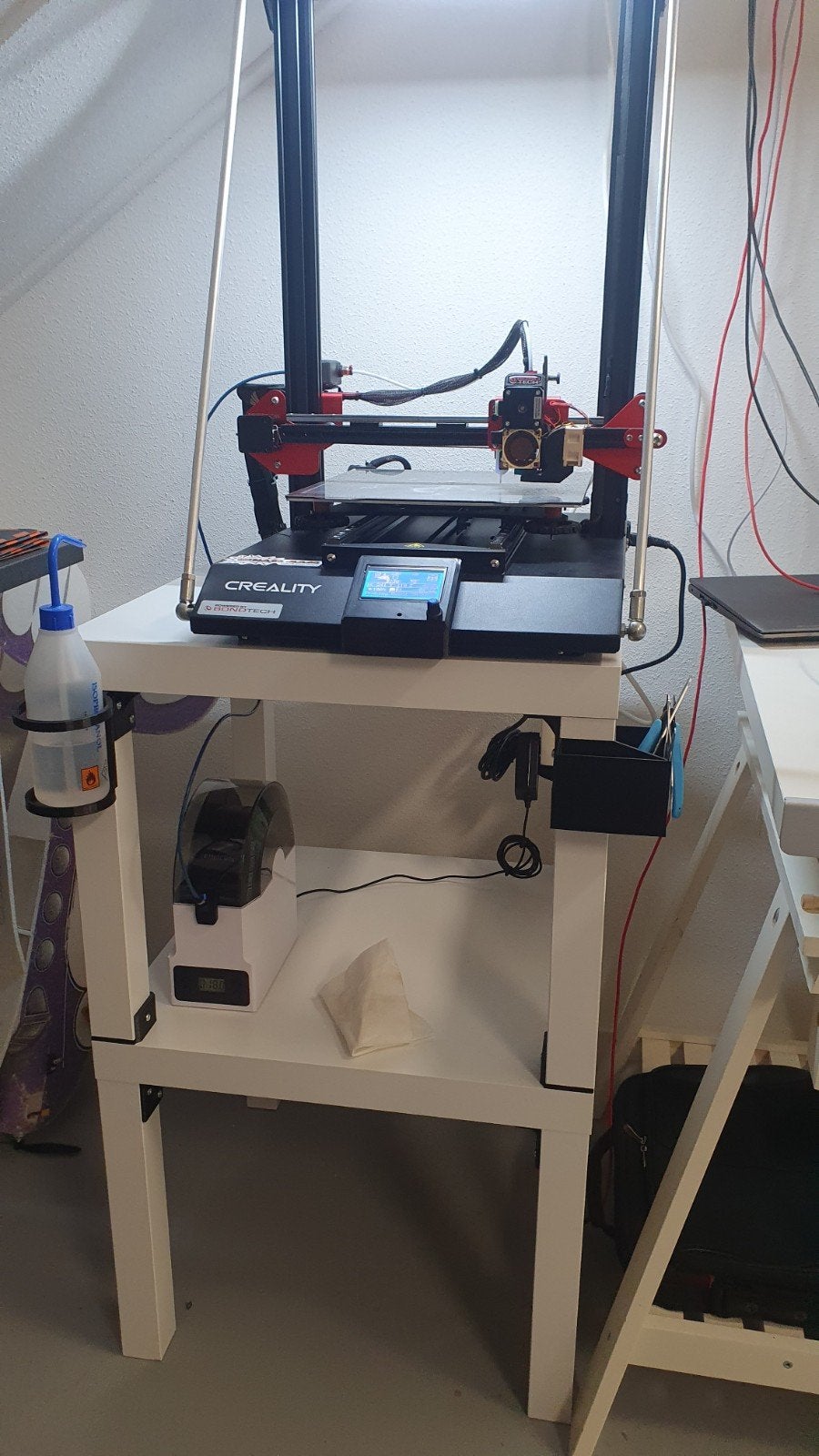 Creality CR 10S Pro V2 met upgrades en filament sensor, Computers en Software, 3D Printers, Zo goed als nieuw, Ophalen