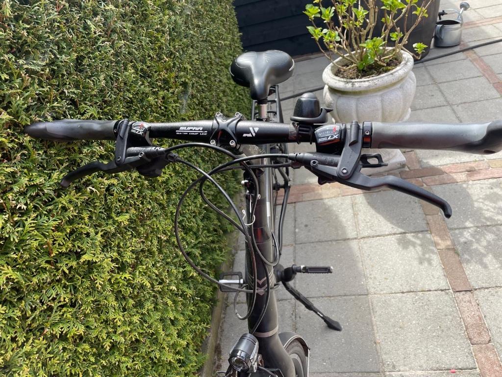 Tweedehands Sensa  herenfiets, Gebruikt, Velgrem, Versnellingen, 53 tot 57 cm