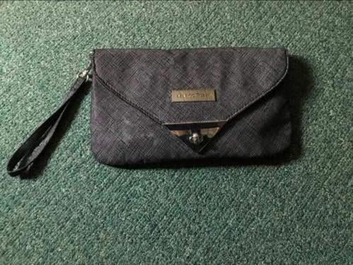 Nieuw! Marco Tozzi donkergrijze clutch handtas met rits, Sieraden, Tassen en Uiterlijk, Tassen | Damestassen, Ophalen of Verzenden