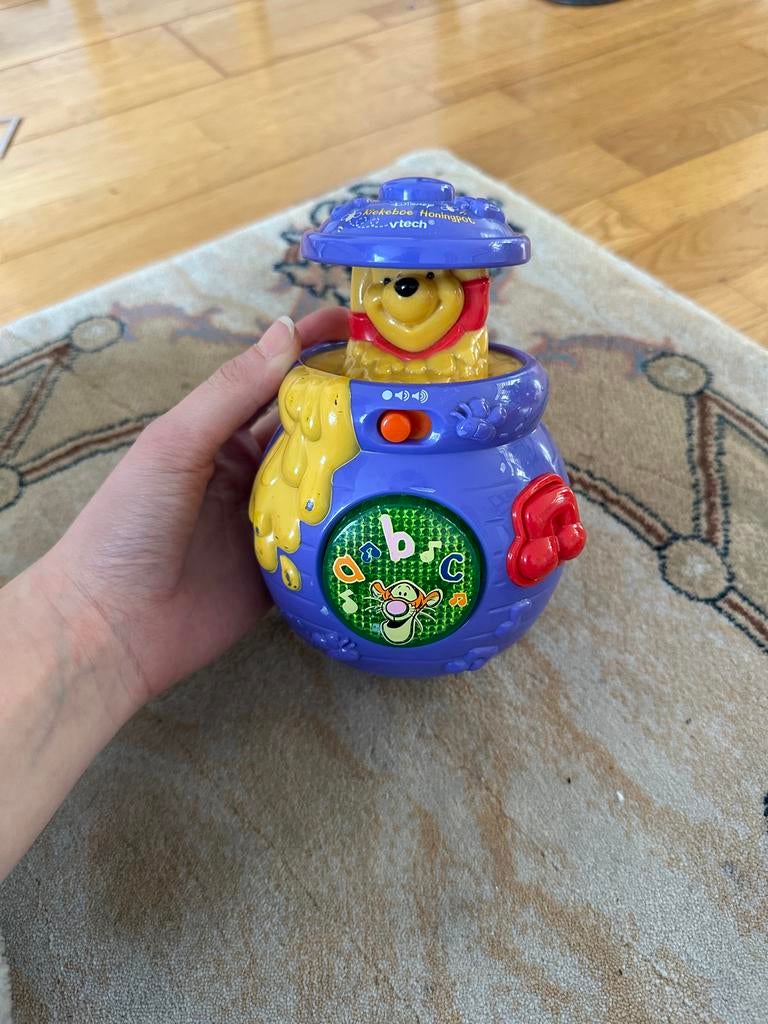 Vtech Kiekeboe Honingpot Winnie de Poeh Disney, Ophalen, Gebruikt, Overige typen, Met geluid