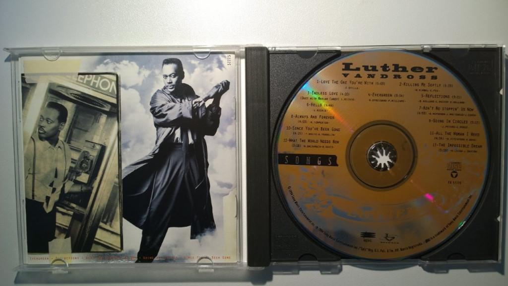 Luther Vandross - Songs, Ophalen of Verzenden, Zo goed als nieuw, Soul of Nu Soul