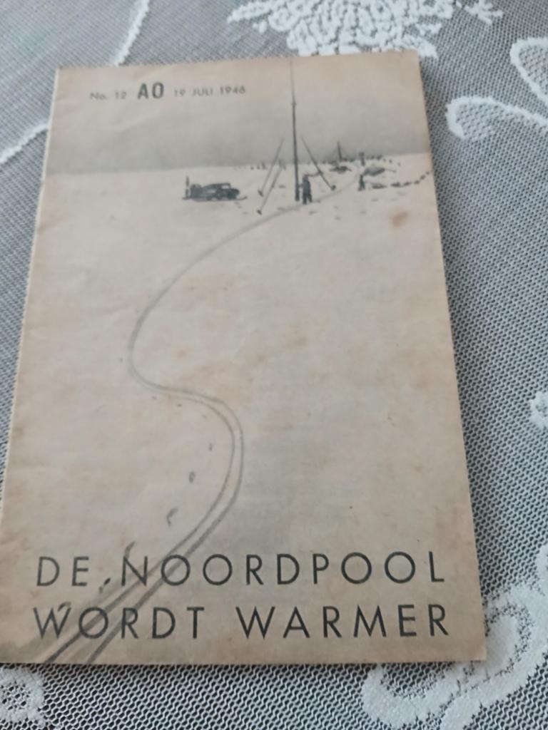 Boekje AO reeks Stichting IVIO nr.12/1946 de Noordpool, Ophalen of Verzenden, Gelezen