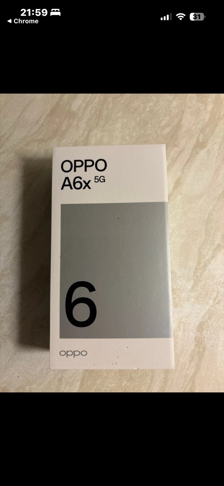 OPPO A6x, Ophalen, Nieuw