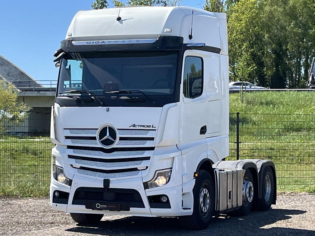 Mercedes-Benz Actros 2545 LS 6x2/4 | GigaSpace | Climate Pac, Automaat, Euro 6, Wit, Bedrijf