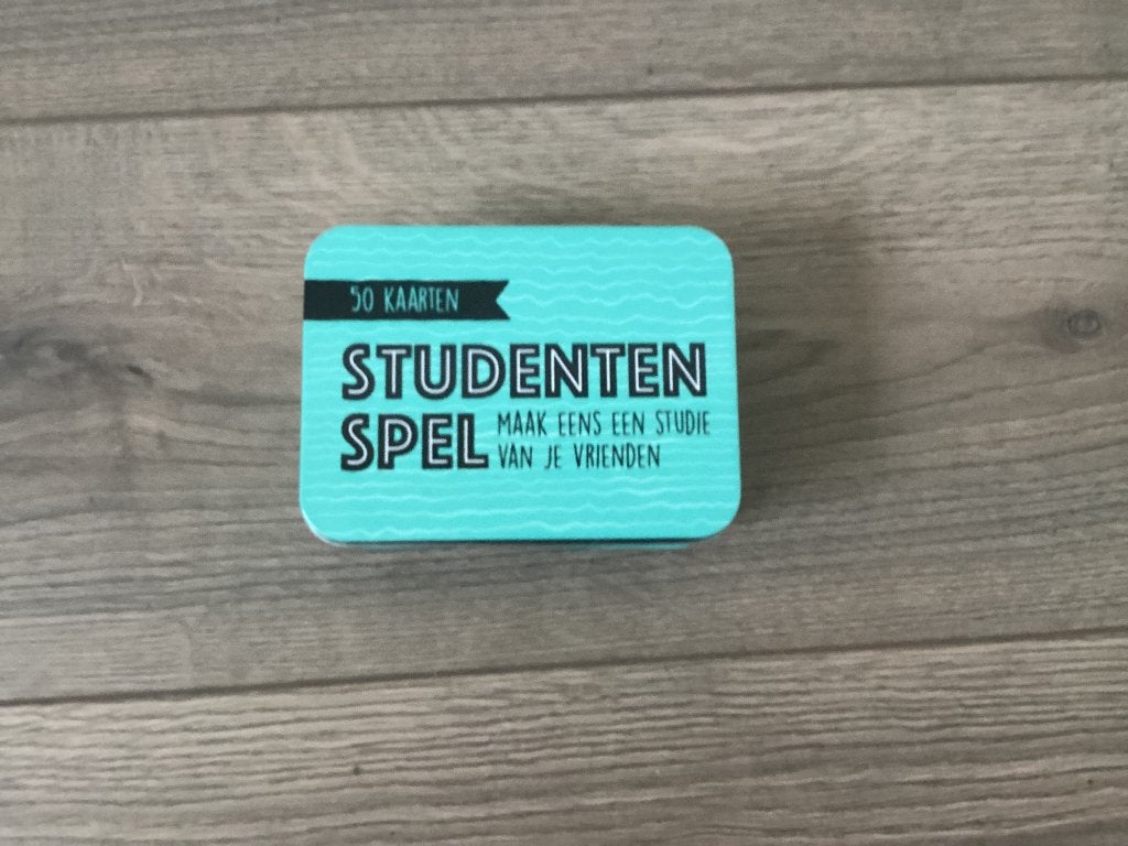 Studentenspel, Ophalen of Verzenden