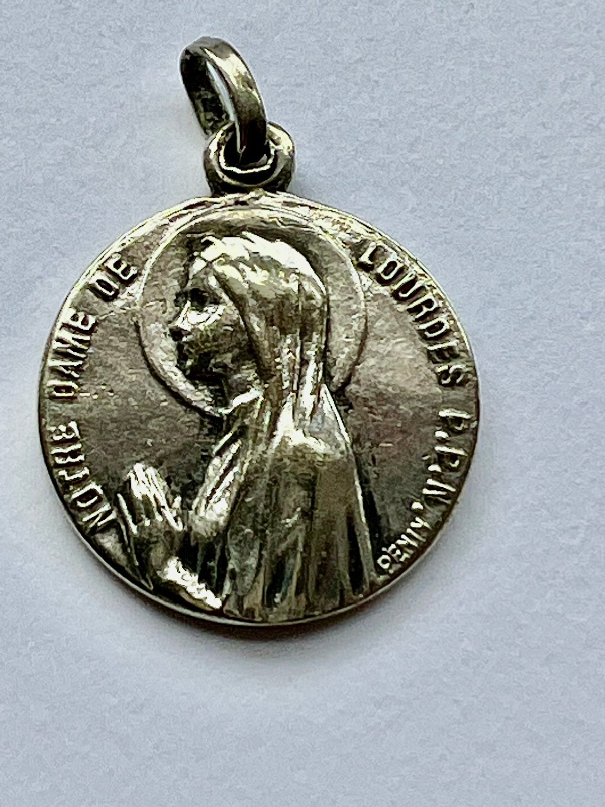 devotiemedaille van Onze-Lieve-Vrouw van Lourdes, Ophalen of Verzenden