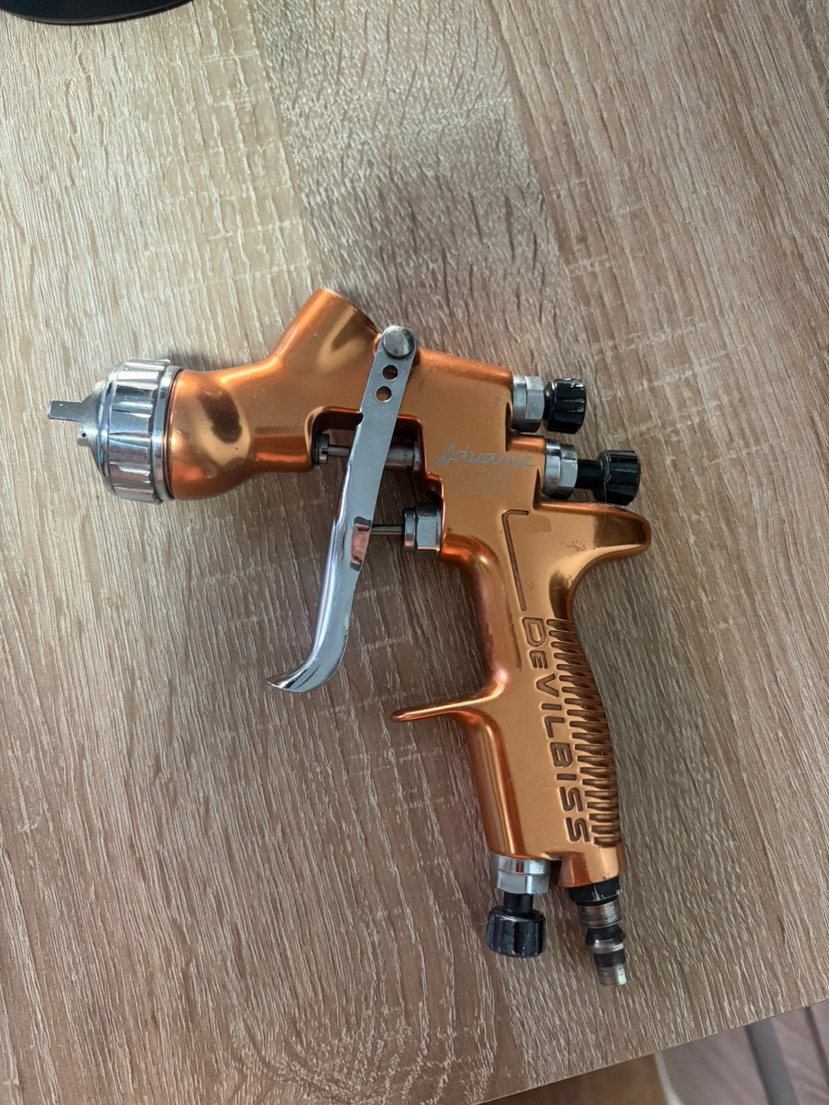 DeVilbiss Advance HD verfpistool / spuitpistool, Ophalen, Gebruikt, Overige typen, Overige merken