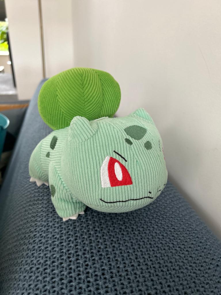 Bulbasaur Pokémon Knuffel - Zo goed als nieuw, Kinderen en Baby's, Speelgoed | Knuffels en Pluche, Ophalen, Groen, Overige typen