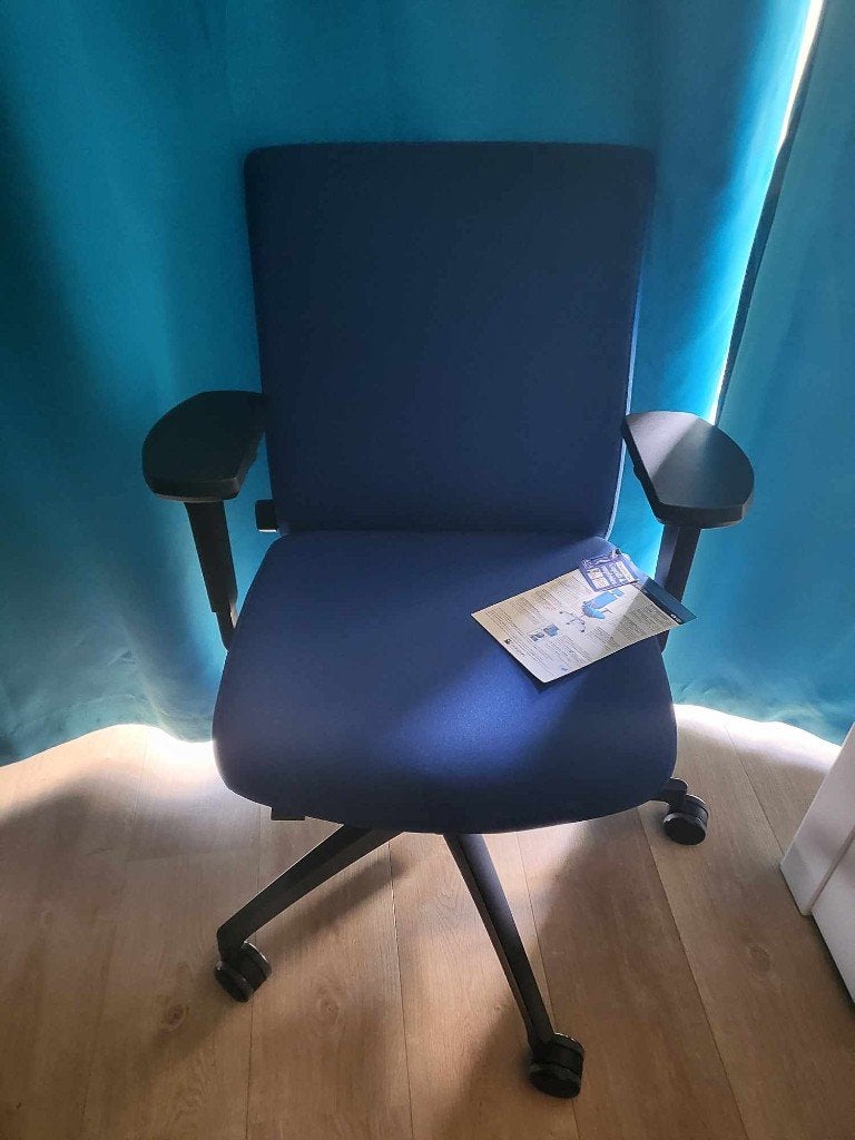 Douphin office chair, Ophalen, Ergonomisch, Zwart