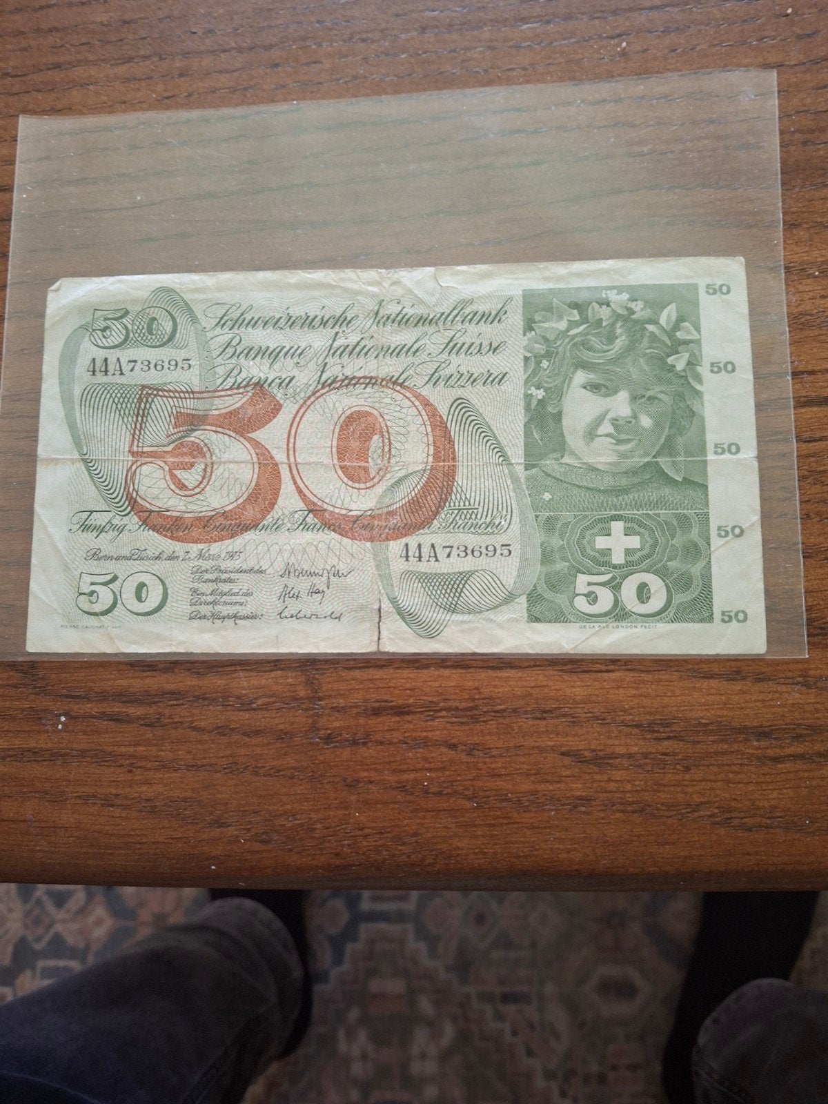 50 frank Zwitserland, Ophalen of Verzenden, Euro's