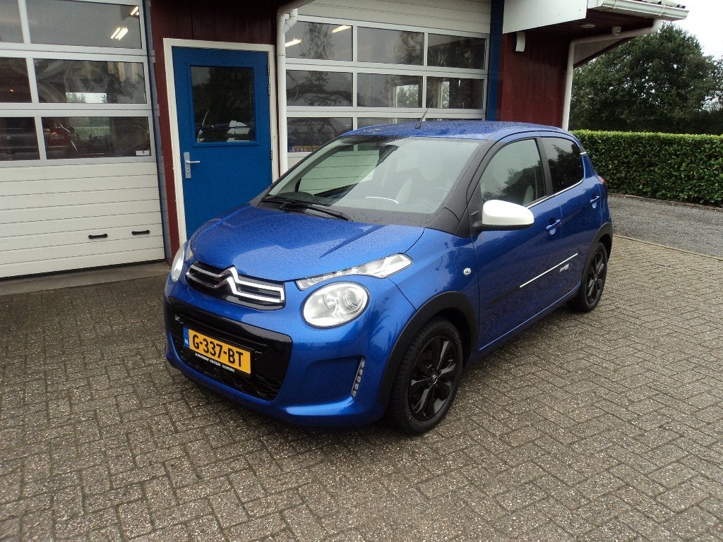 Citroën C1 1.0 VTi 72PK S&S 5D 2019 Blauw, Voorwielaandrijving, Zwart, Isofix, C1