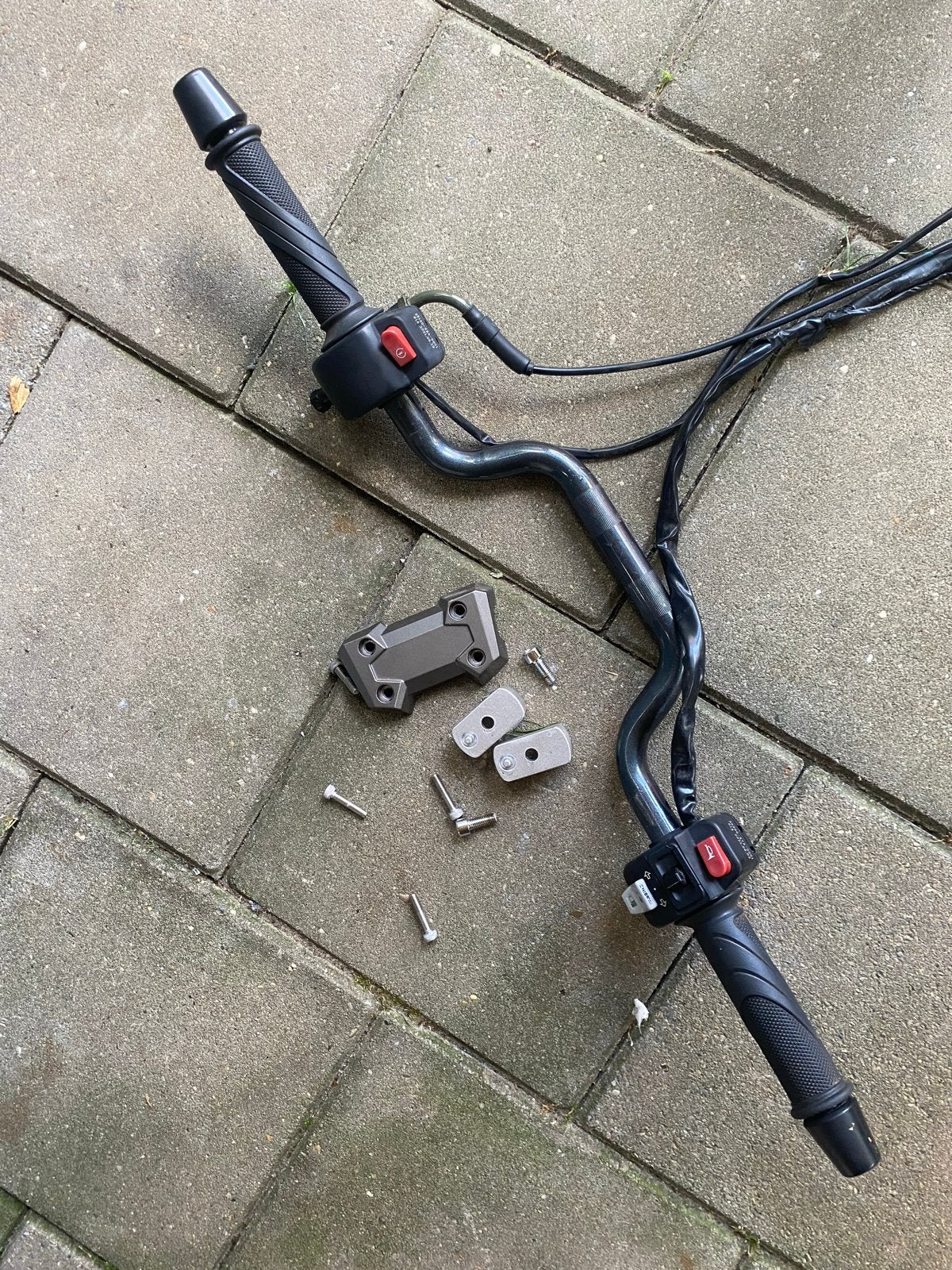 Sym Jet stuur met schakelaars en bevestiging, Ophalen, Gebruikt, Overige typen, SYM