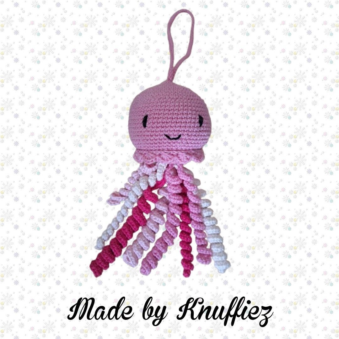 gehaakte octopus, Knuffiez@live.nl, -, Overige typen, Nieuw
