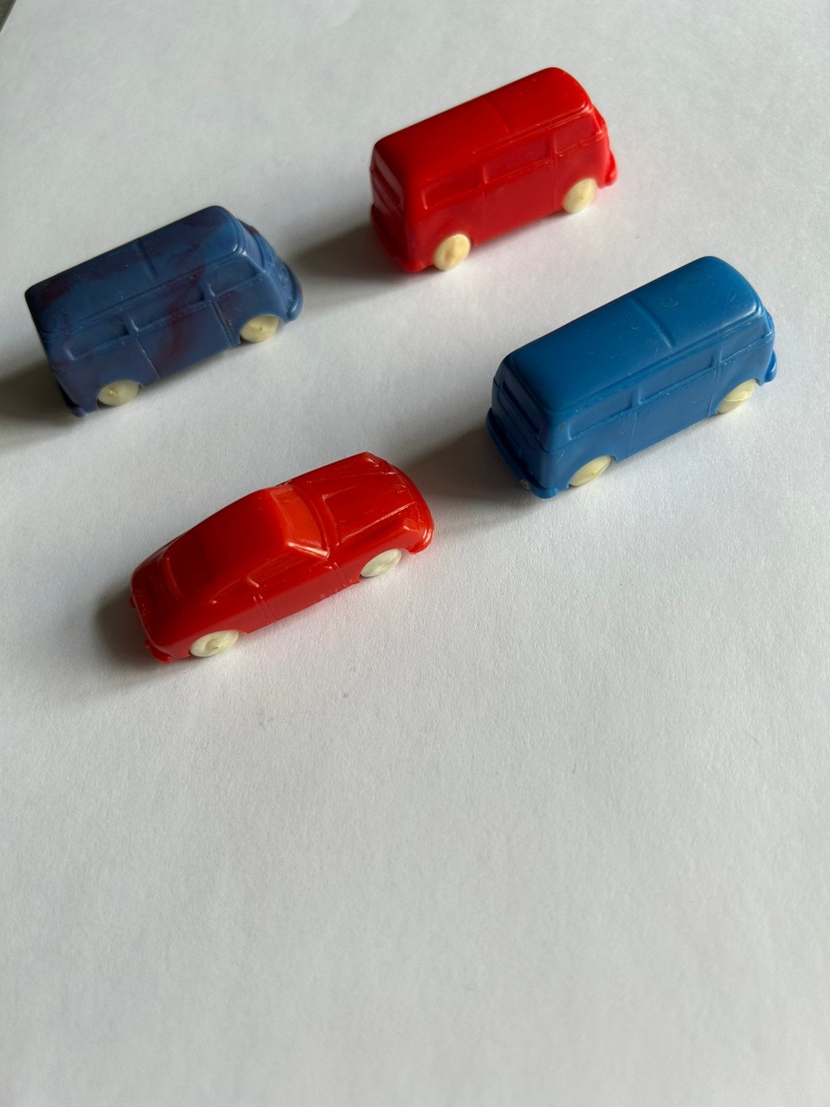 Volswagen vintage plastic speelgoedautotjes jaren 50-60, Kinderen en Baby's, Speelgoed | Speelgoedvoertuigen, Ophalen of Verzenden