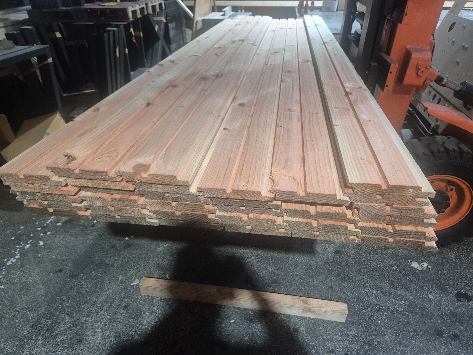 Rhombus Dubbel Planken Douglas, Minder dan 25 mm, Nieuw, Ophalen of Verzenden, Plank