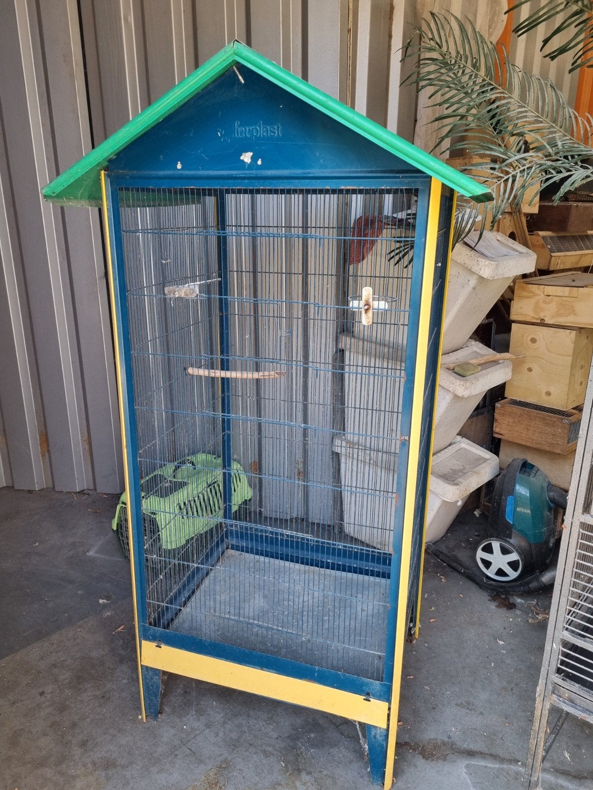 Ferplast vogelkooi 160 x 70 x 60 CM, Dieren en Toebehoren, Ophalen, Gebruikt, Metaal, Vogelkooi